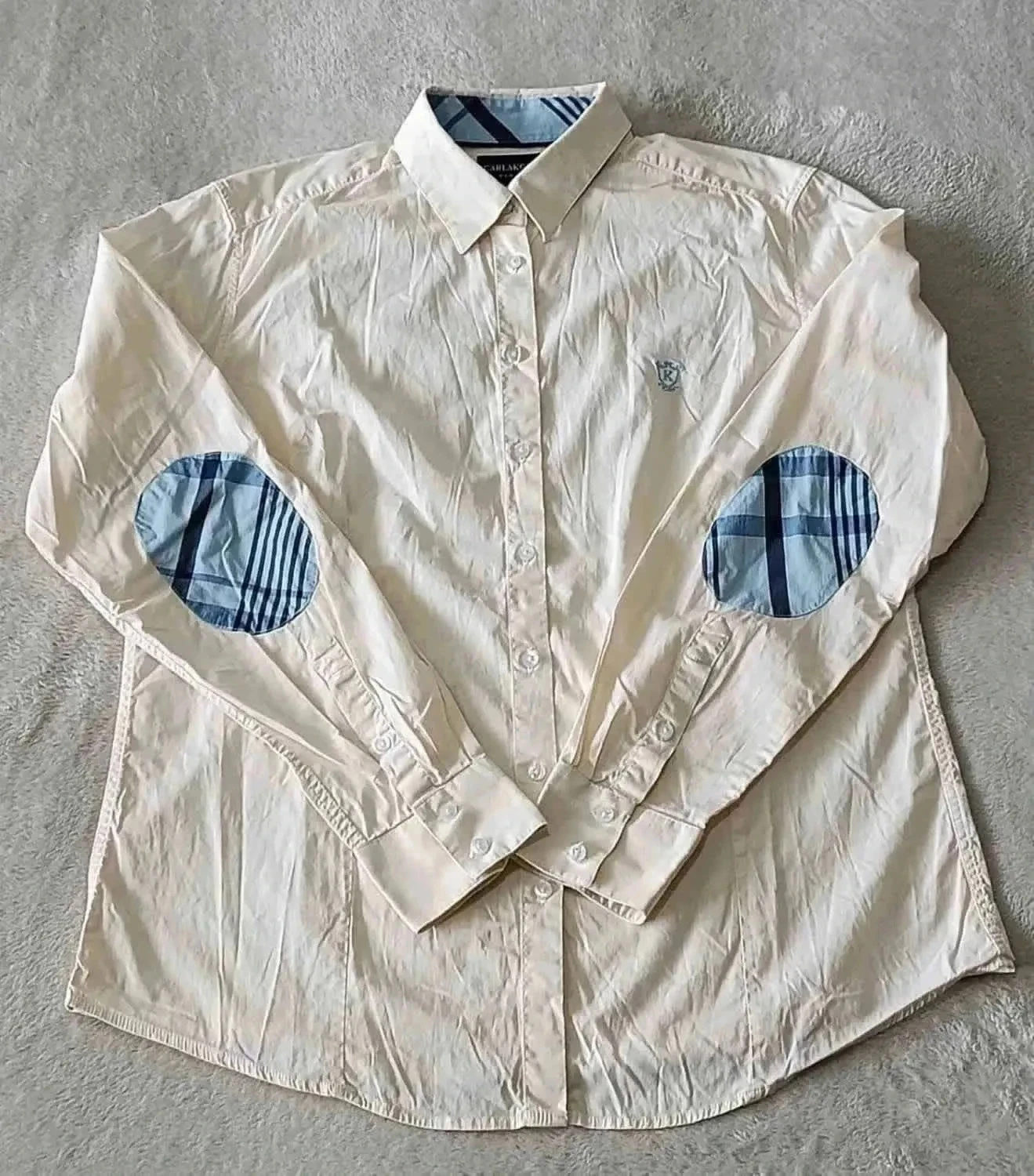 Camisa Carla Kops Paris off-white XXL – photo 2
